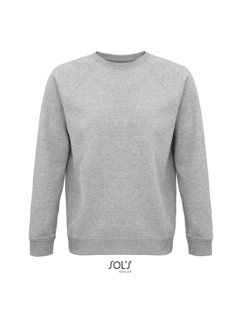  Unisex φούτερ (Space 03567) γκρι μελαντζέ